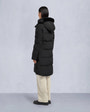 Moose Knuckles - M33LP211S - Onyx Shearling Causapscal Parka - WOMENS - Black / Black Shearling - Back