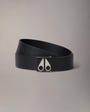 Moose Knuckles - M33MA509 - Logo Icon Belt - ACCESSORIES - Silver - Front