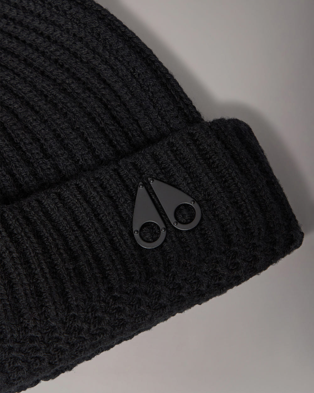 Moose Knuckles - M33MA518 - Tremble Beanie - ACCESSORIES - Black - Detail1