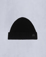 Moose Knuckles - M33MA518 - Logo Ribbed Beanie - ACCESSORIES - Black - Front Category