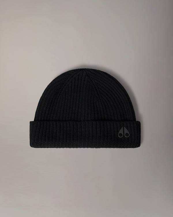 Moose Knuckles - M33MA518 - Tremble Beanie - ACCESSORIES - Black - GM