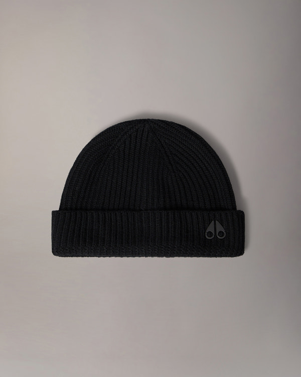 Moose Knuckles - M33MA518 - Tremble Beanie - ACCESSORIES - Black - GM