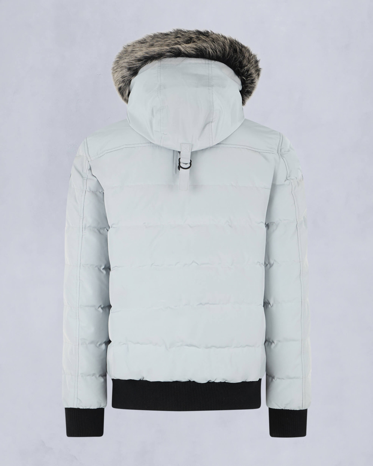 Moose Knuckles - M33MB014S - Onyx Scotchtown Shearling Bomber Jacket - MENS - Grey birch / ice sgerling  - Detail2