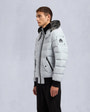 Moose Knuckles - M33MB014S - Onyx Scotchtown Shearling Bomber Jacket - MENS - Grey birch / ice sgerling  - Front