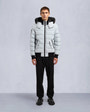Moose Knuckles - M33MB014S - Onyx Scotchtown Shearling Bomber Jacket - MENS - Grey birch / ice sgerling  - Front Category