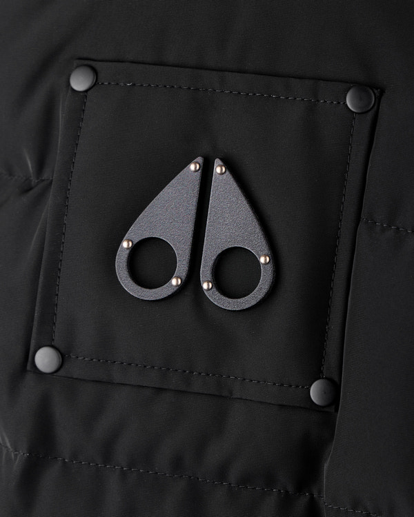 Moose Knuckles - M33MB014S - Onyx Scotchtown Shearling Bomber Jacket - MENS -  - Detail1