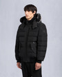 Moose Knuckles - M33MB014S - Onyx Scotchtown Shearling Bomber Jacket - MENS -  - Front