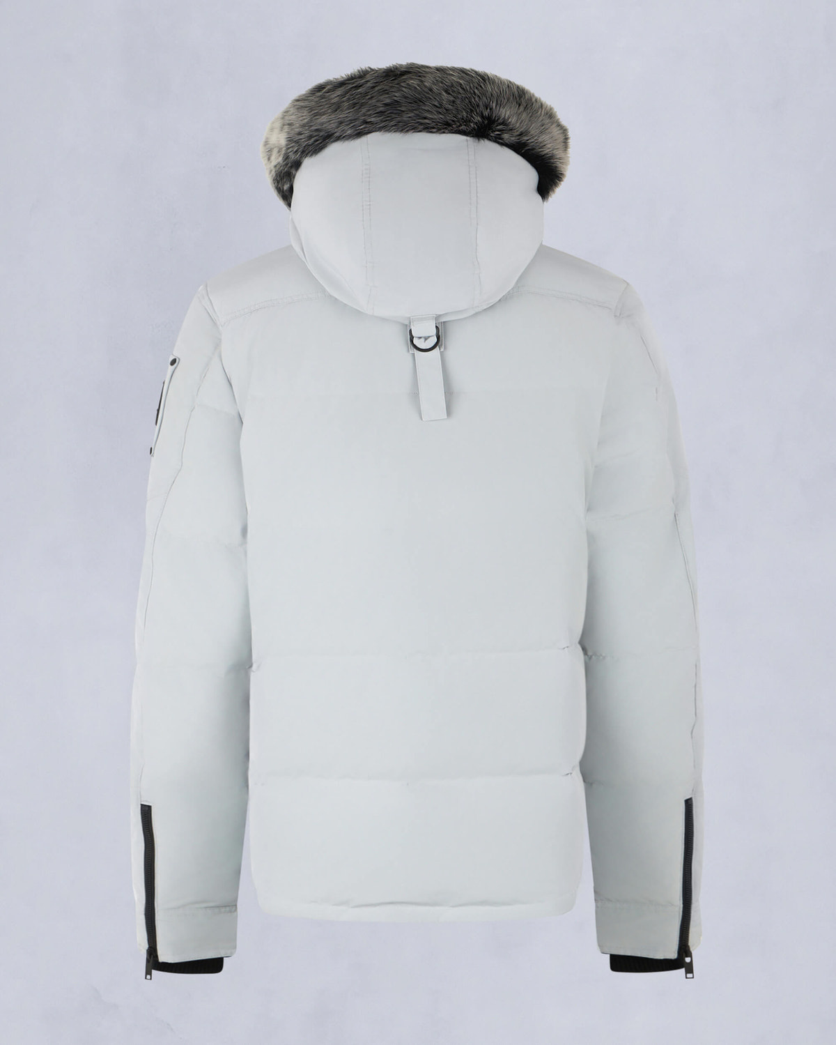Moose Knuckles - M33MJ122S - Onyx Round Island Shearling Down Jacket - MENS - Grey birch / ice sgerling  - Detail2