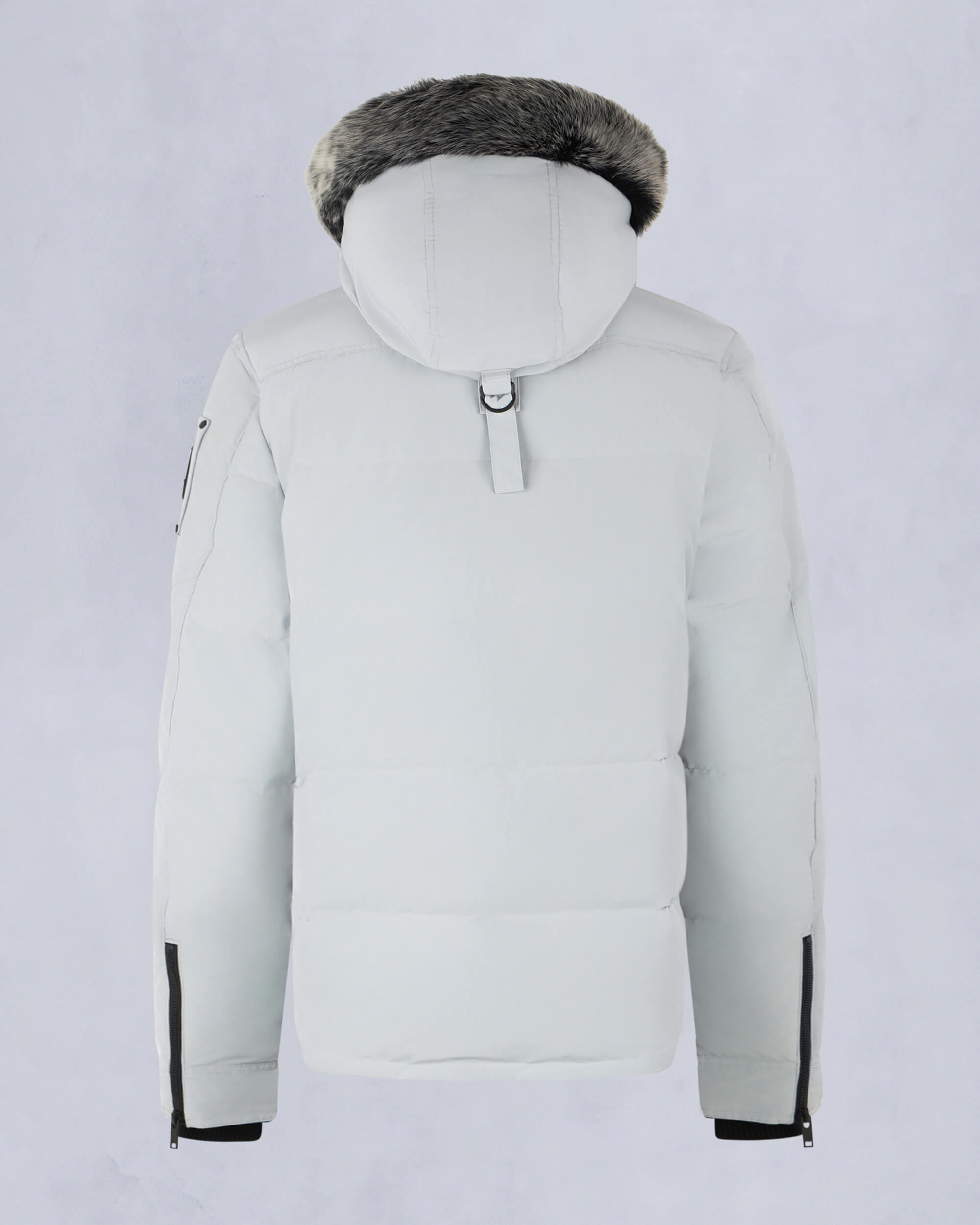 Moose Knuckles - M33MJ122S - Onyx Round Island Shearling Down Jacket - MENS - Grey birch / ice sgerling  - Detail2