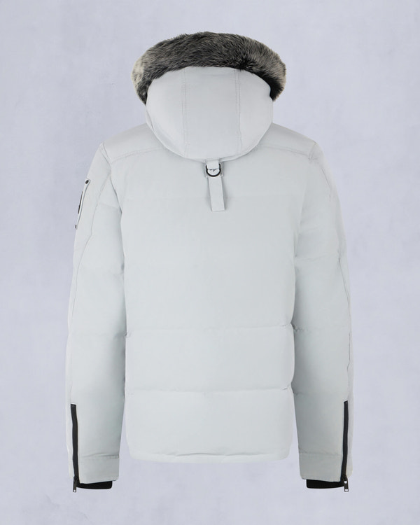 Moose Knuckles - M33MJ122S - Onyx Round Island Shearling Down Jacket - MENS - Grey birch / ice sgerling  - Detail2