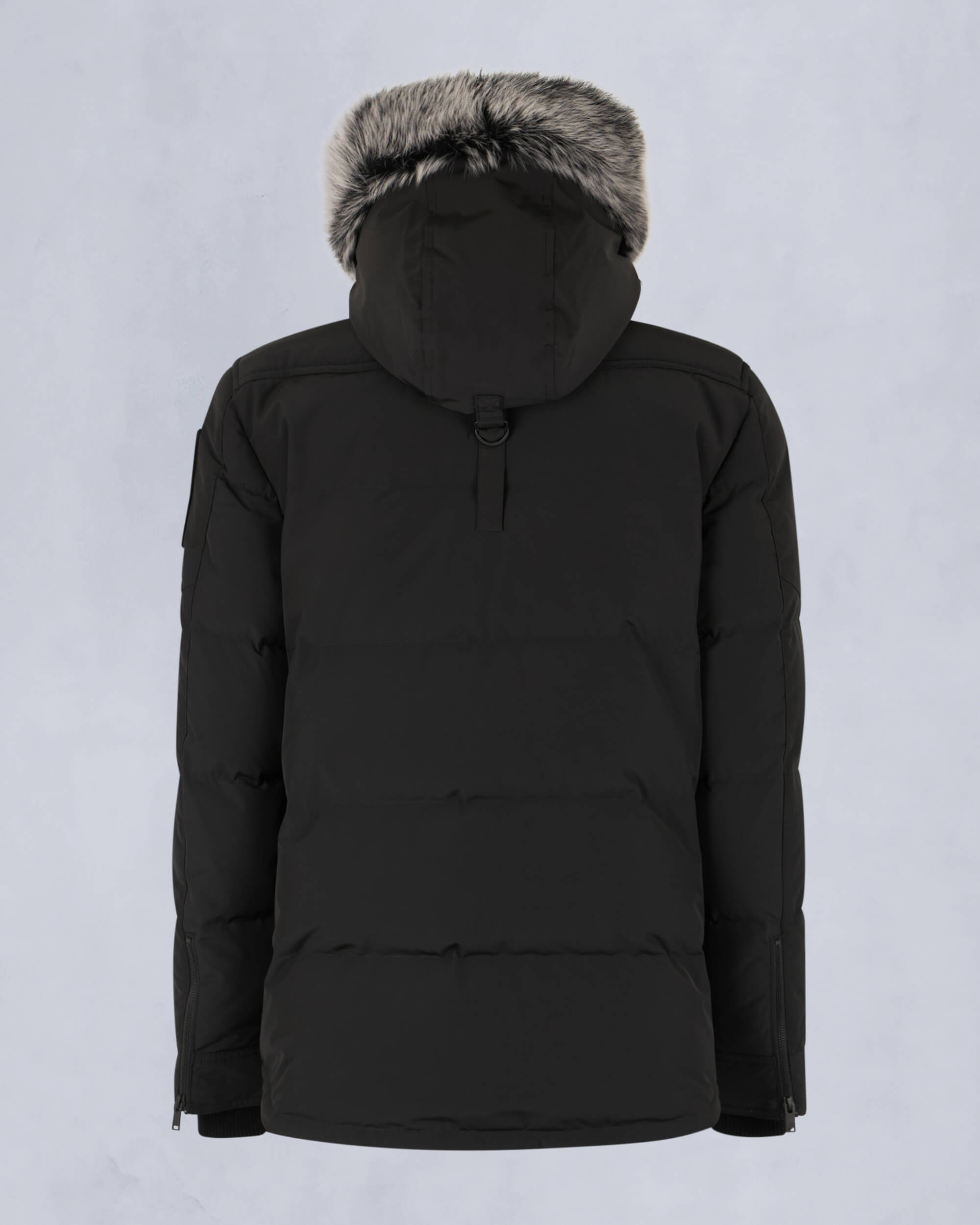 Moose Knuckles - M33MJ122S - Onyx Round Island Shearling Trim Jacket - MENS -  - Detail2