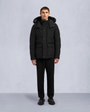Moose Knuckles - M33MJ122S - Onyx Round Island Shearling Down Jacket - MENS -  - Front Category