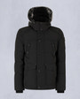 Moose Knuckles - M33MJ122S - Onyx Round Island Shearling Trim Jacket - MENS -  - GM