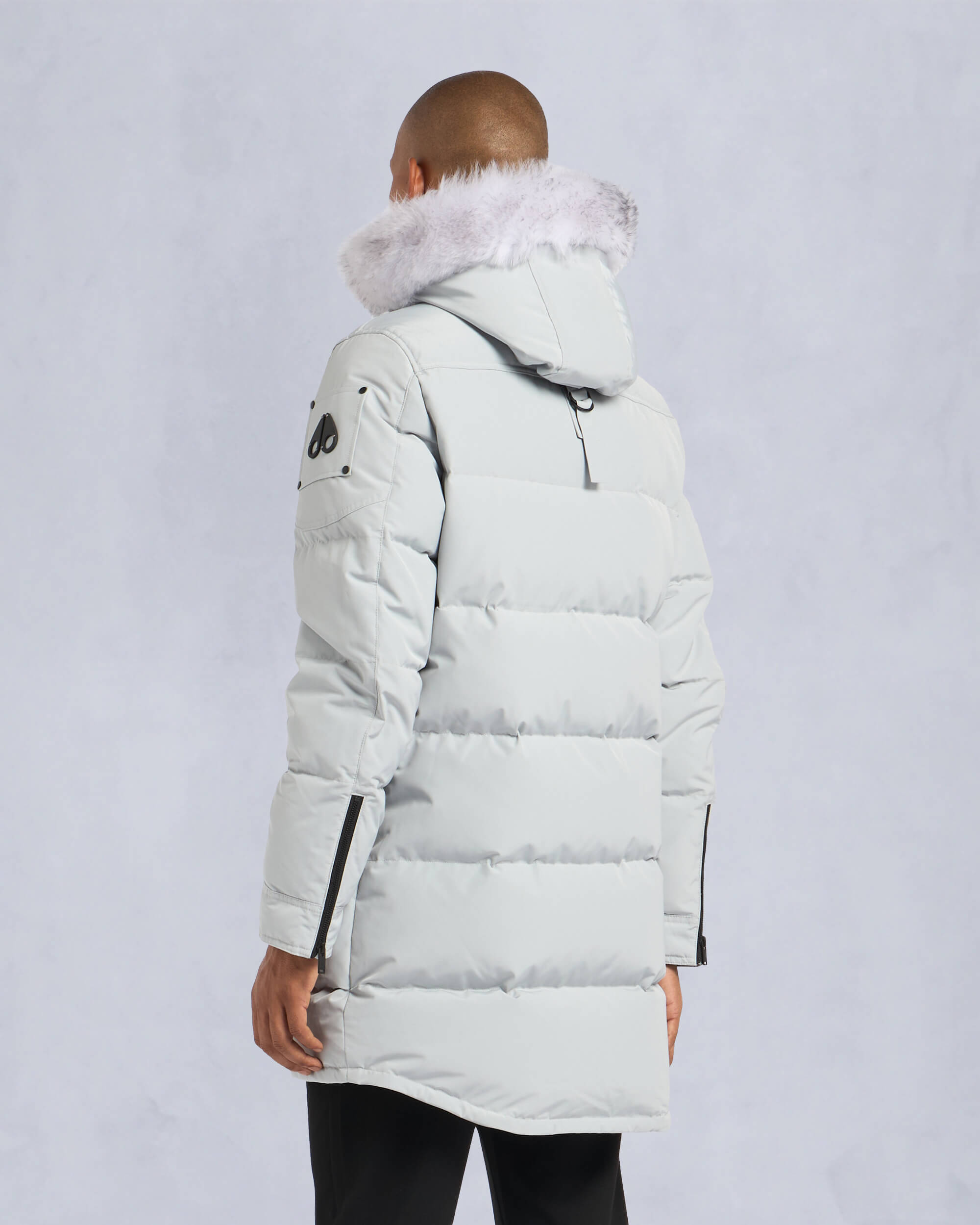 Onyx Shearling Trim Big Ridge Parka | Men | Moose Knuckles