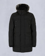 Moose Knuckles - M33MP210S - Onyx Shearling Big Ridge Parka - MENS - Black / ice sherling  - GM