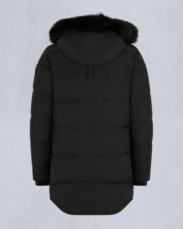 Moose Knuckles - M33MP210S - Onyx Shearling Big Ridge Parka - MENS - Black / Black Shearling - Detail2