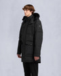 Moose Knuckles - M33MP210S - Onyx Shearling Big Ridge Parka - MENS - Black / Black Shearling - Front