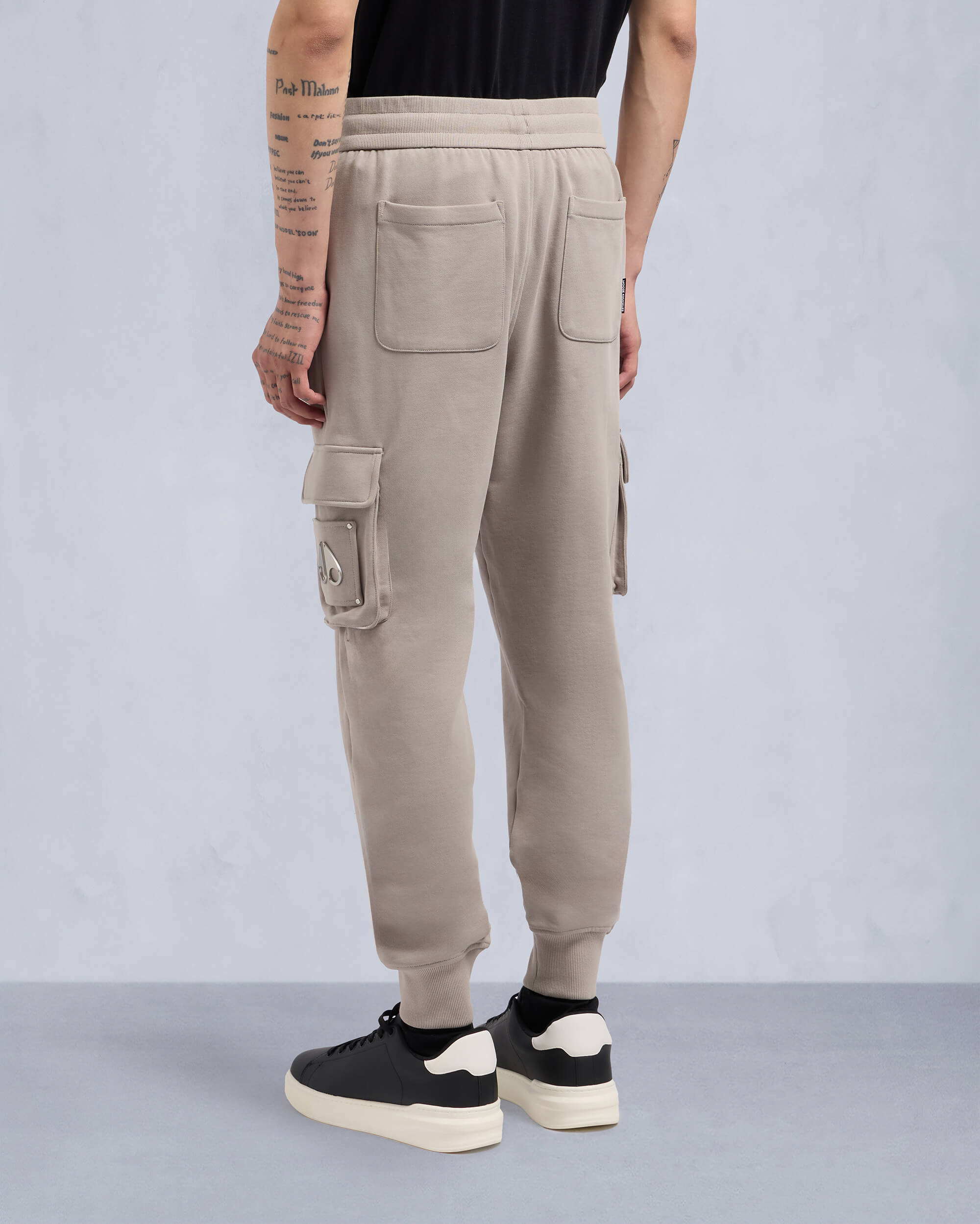 Moose Knuckles Mens Hartsfield Cargo Jogger Dusk M33MR777 Back
