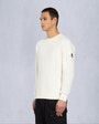 Moose Knuckles - M33MS706 - Hartsfield Sweatshirt - MENS - Plaster - Front