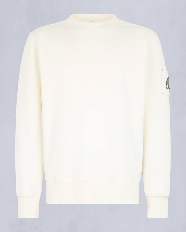 Moose Knuckles - M33MS706 - Hartsfield Sweatshirt - MENS - Plaster - GM