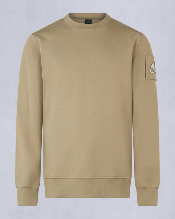 Moose Knuckles - M33MS706 - Hartsfield Sweatshirt - MENS - Sage - GM