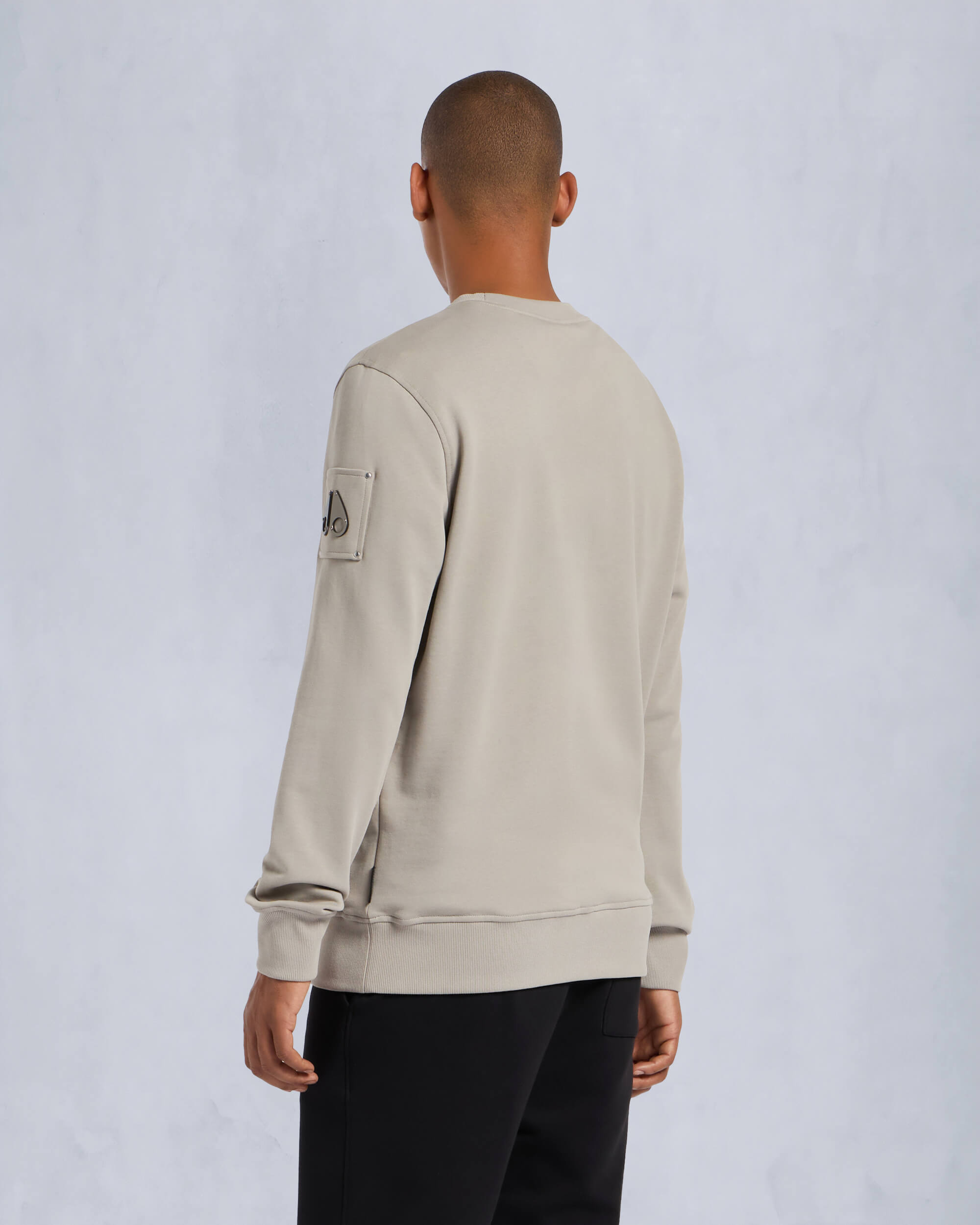 Moose Knuckles Mens Hartsfield Sweatshirt Dusk M33MS706 Back