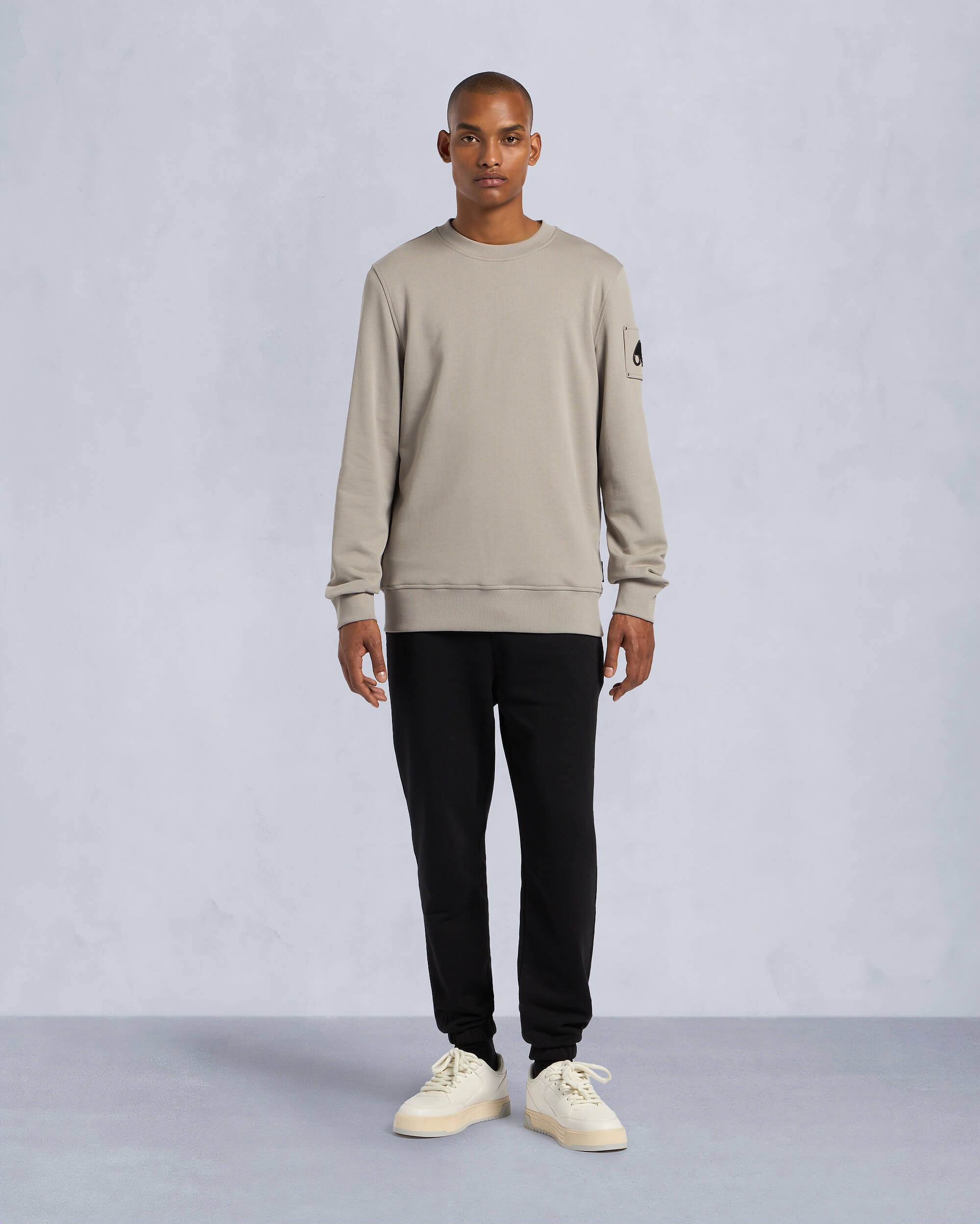 Moose Knuckles Mens Hartsfield Sweatshirt Dusk M33MS706 Front Category