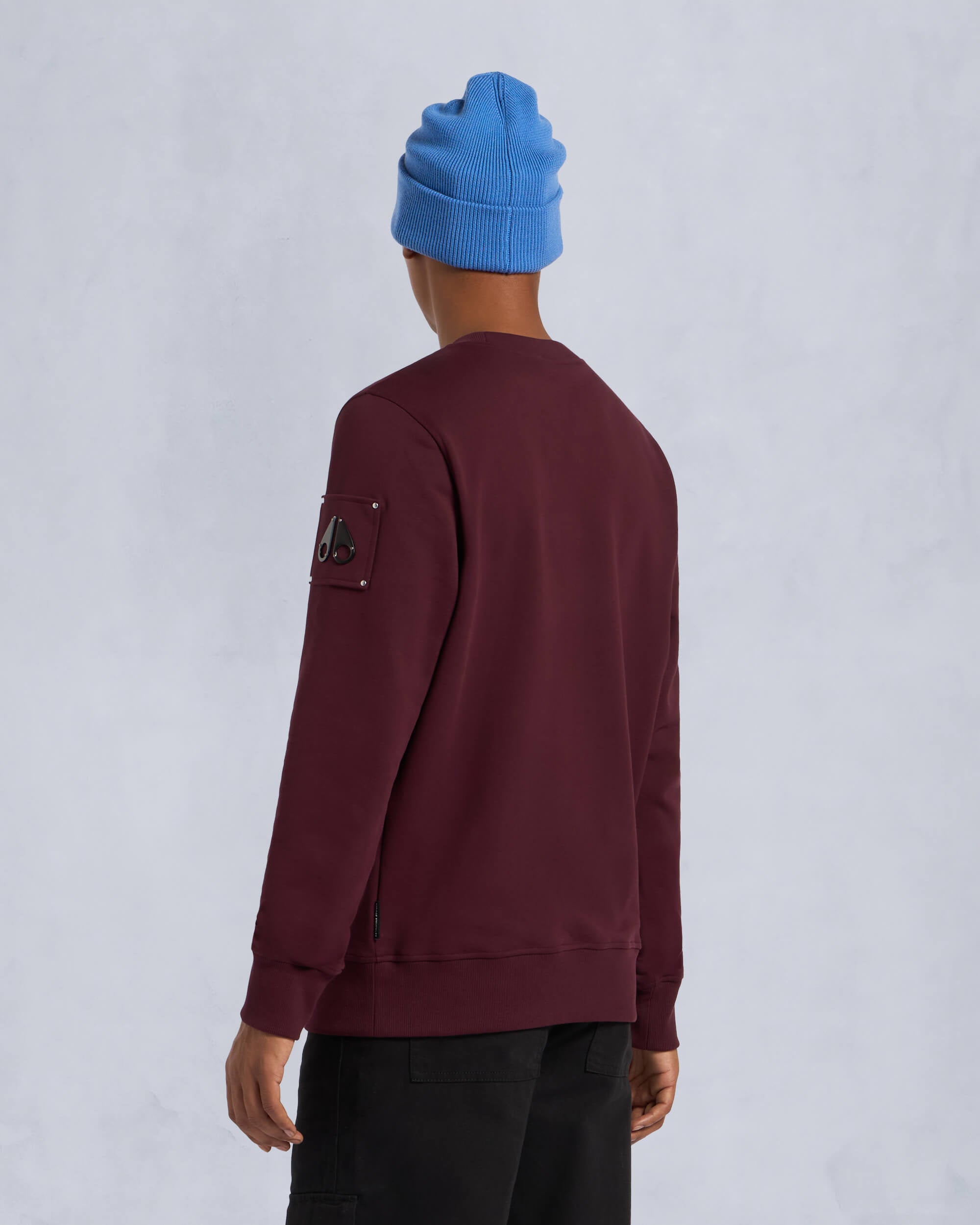 MOOSE KNUCKLES｜ (Hartsfield Crew (M33MS706 1103)) Moose Knuckles | Hartsfield Crew Sweatshirt | Mens