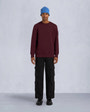 Moose Knuckles - M33MS706 - Hartsfield Sweatshirt - MENS - Beet - Front Category