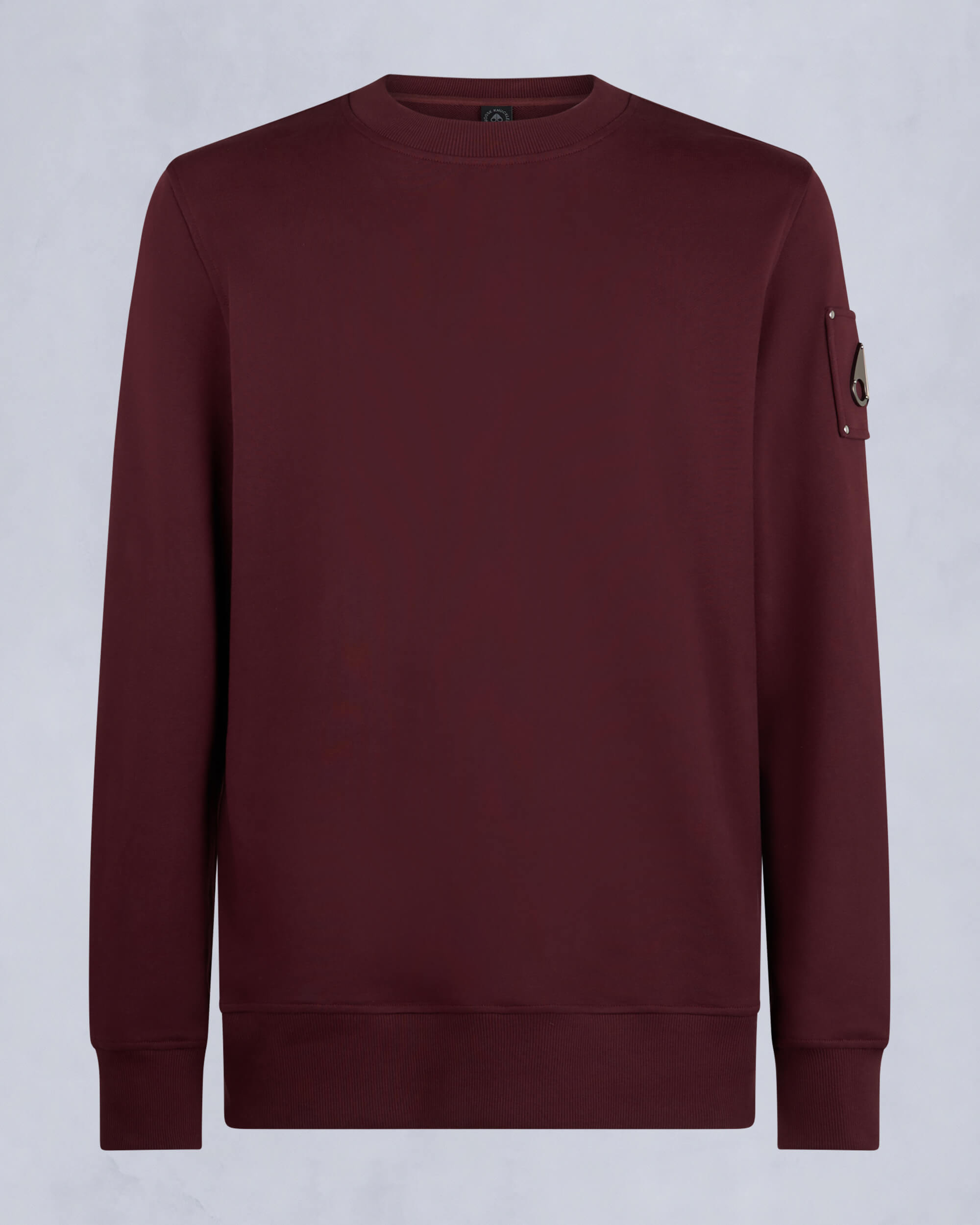 Moose Knuckles - M33MS706 - Hartsfield Sweatshirt - MENS - Beet - GM