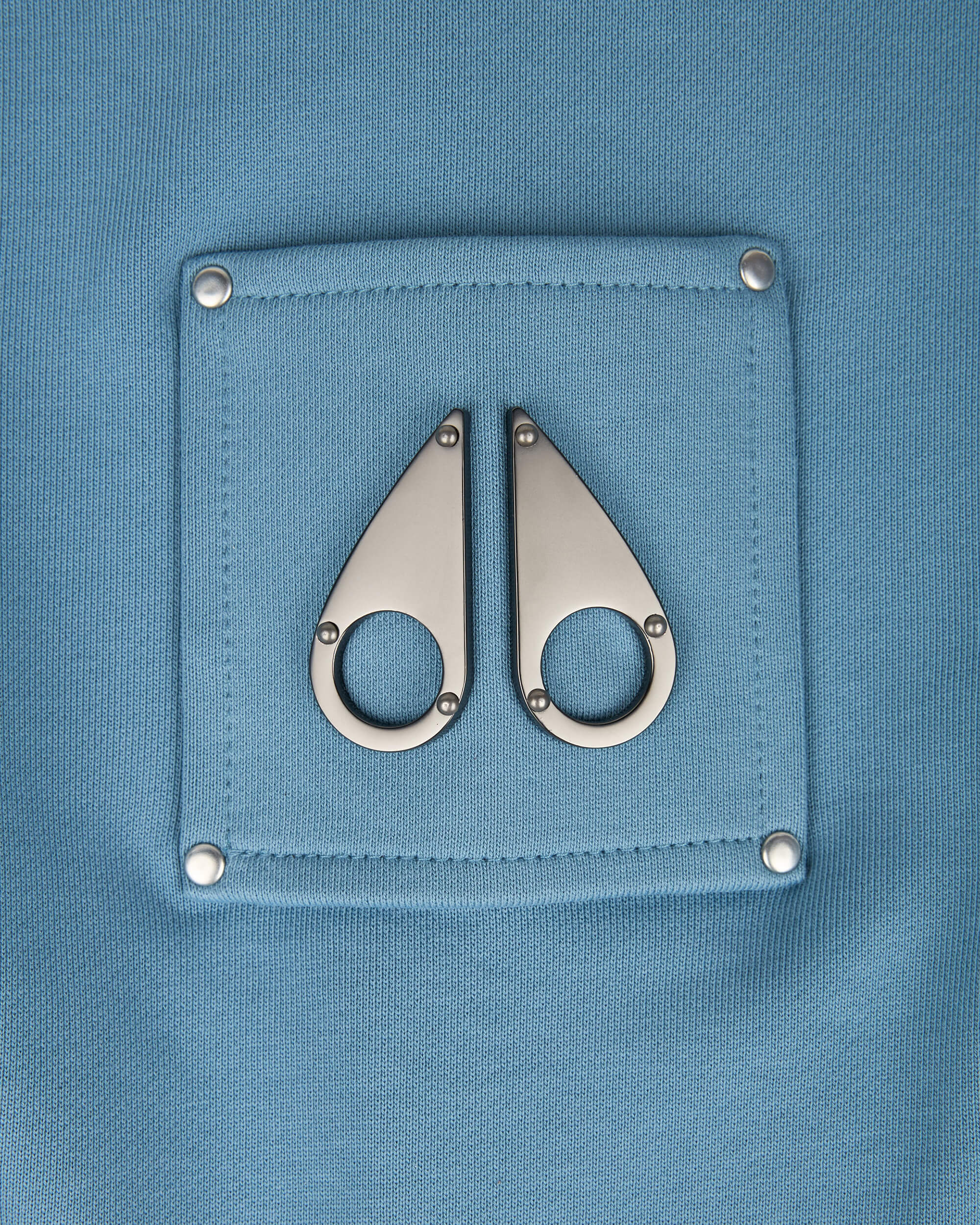 Moose Knuckles Mens Hartsfield Sweatshirt SEA M33MS706 Detail1