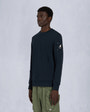 Moose Knuckles Mens Hartsfield Sweatshirt Navy M33MS706 Front