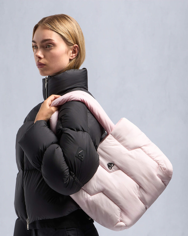 Moose Knuckles - M34LA540 - Angline Puffer Tote Bag - ACCESSORIES - Heaven - Front