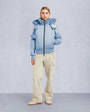 Moose Knuckles Womens Debbie Bunny Satin Bomber Jacket Rain M34LB023 Front Category
