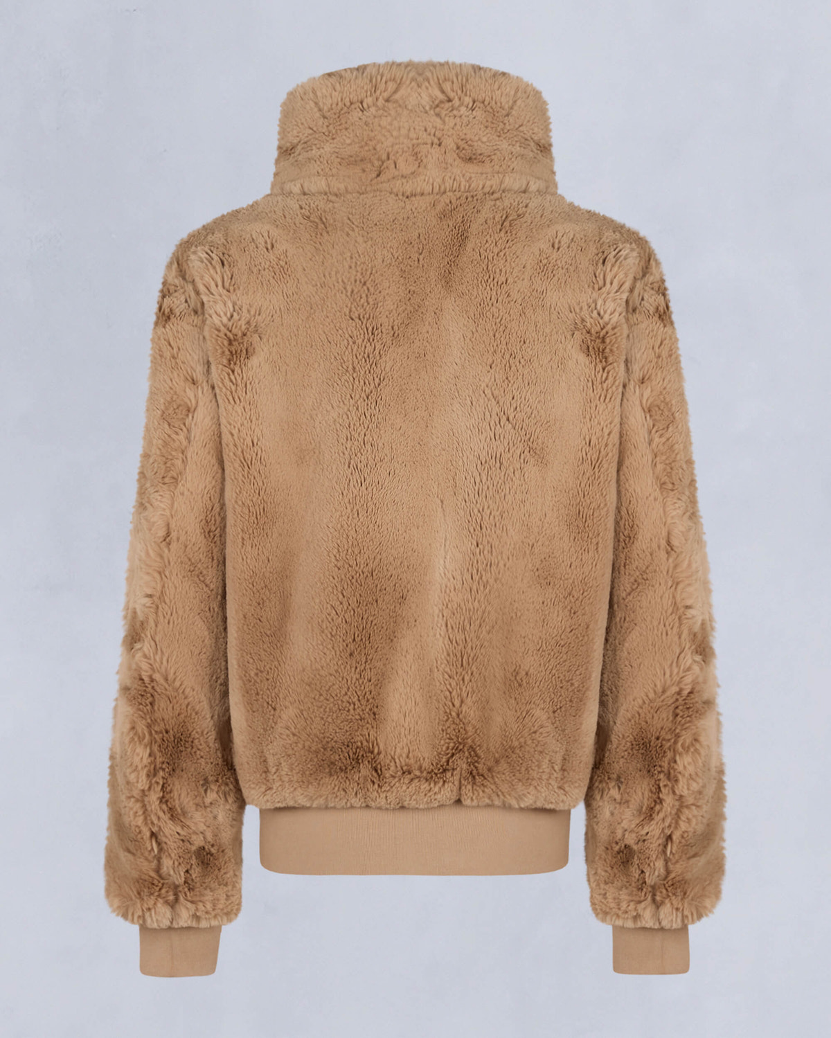 Moose Knuckles Womens Gold Series Debbie Bunny Bomber Jacket Champagne M34LB023G Detail8