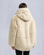 Moose Knuckles - M34LJ131G - Gold Series Jade Faux Fur Jacket - WOMENS -  - Back