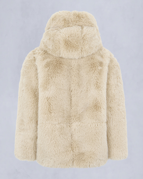 Moose Knuckles - M34LJ131G - Gold Series Jade Faux Fur Jacket - WOMENS -  - Detail2