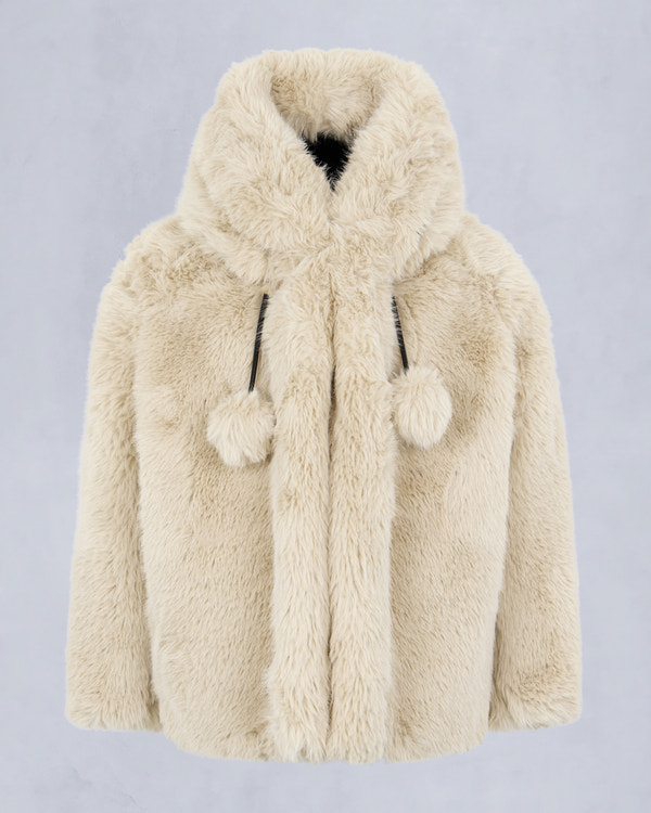 Moose Knuckles - M34LJ131G - Gold Series Jade Faux Fur Jacket - WOMENS -  - GM