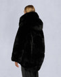 Moose Knuckles - M34LJ131G - Gold Series Jade Faux Fur Jacket - WOMENS -  - Back