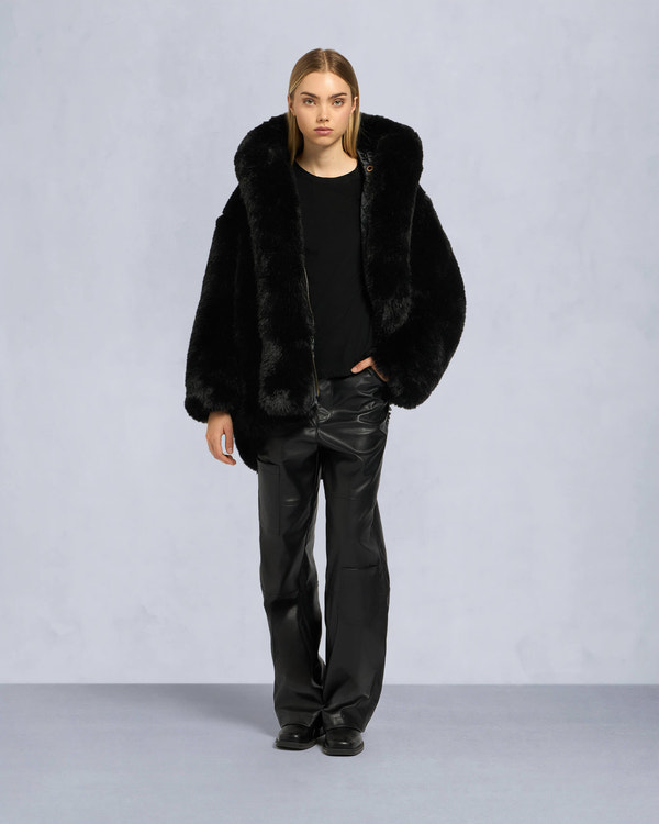 Moose Knuckles - M34LJ131G - Gold Series Jade Faux Fur Jacket - WOMENS -  - Front Category