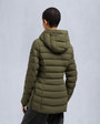 Moose Knuckles Womens Rockcliff Jacket Moss M34LJ206N Back