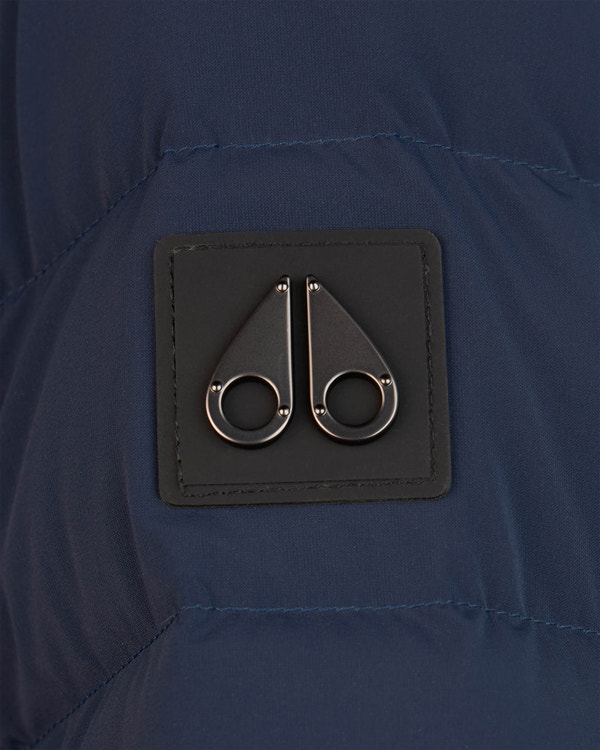 Moose Knuckles Womens Roselawn Jacket Navy / Black Shearling M34LJ206S Detail1