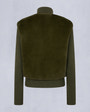 Moose Knuckles Womens Dua Bunny Wool Blend Sweater Moss M34LK656 Detail2