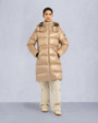 Moose Knuckles - M34LP218 - Juniper Long Down Puffer - WOMENS - Champagne - Front Category