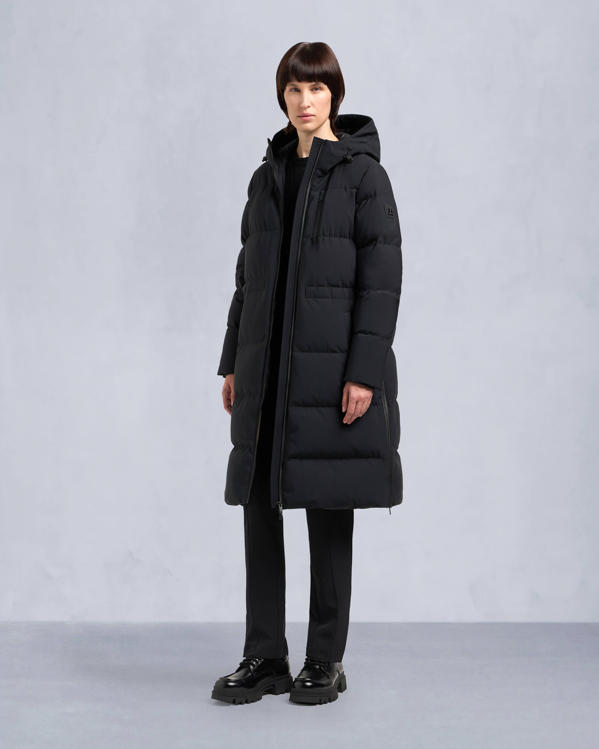 Moose Knuckles - M34LP226 - Lenin Parka - WOMENS - Black - Front Category