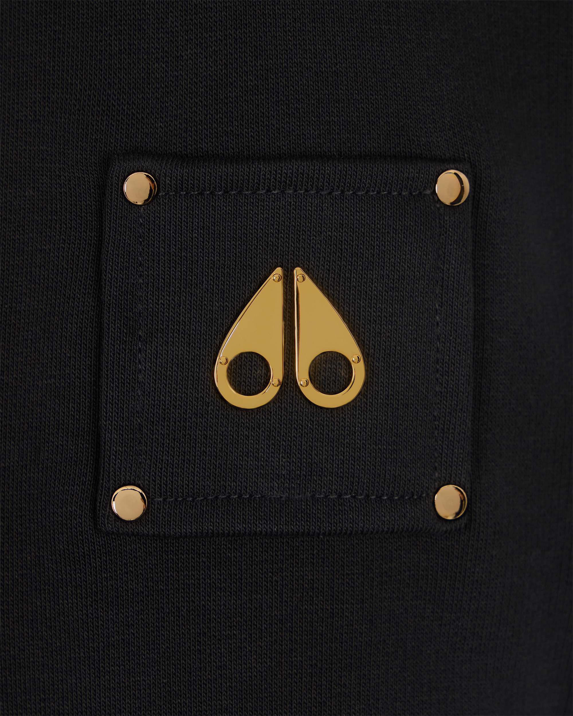 Moose Knuckles - M34LS601G - Gold Series Celestine Bunny - WOMENS - Black / Black Fox Fur - Detail1