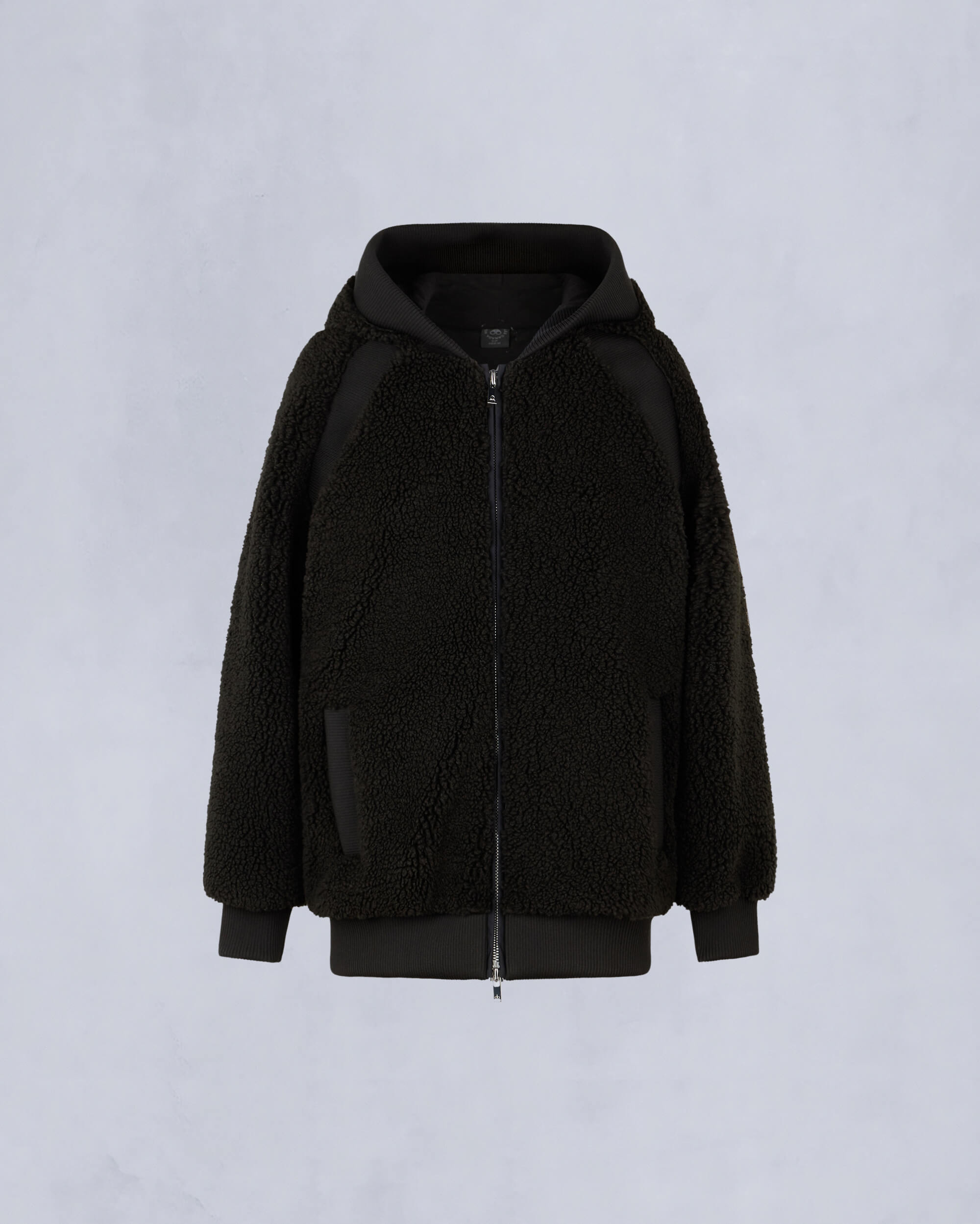 Moose Knuckles - M34LS617 - Holland Sherpa Hoodie - WOMENS - Black - GM