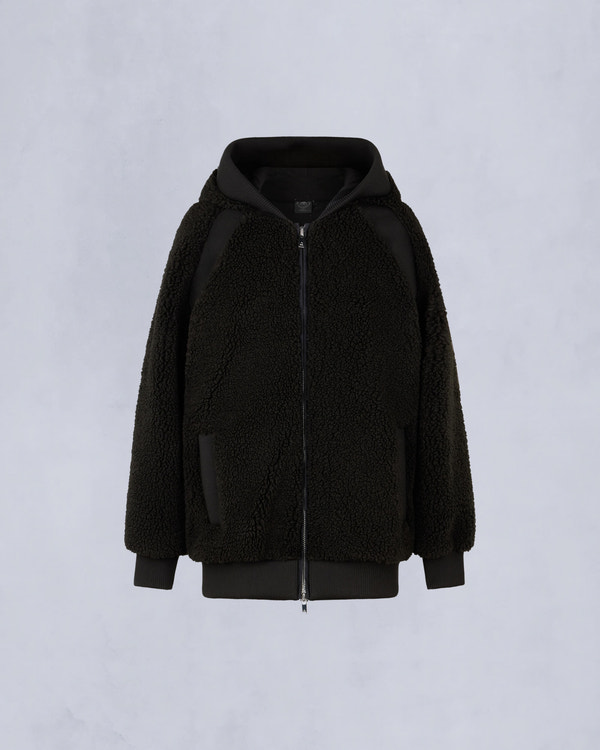 Moose Knuckles - M34LS617 - Holland Sherpa Hoodie - WOMENS - Black - GM