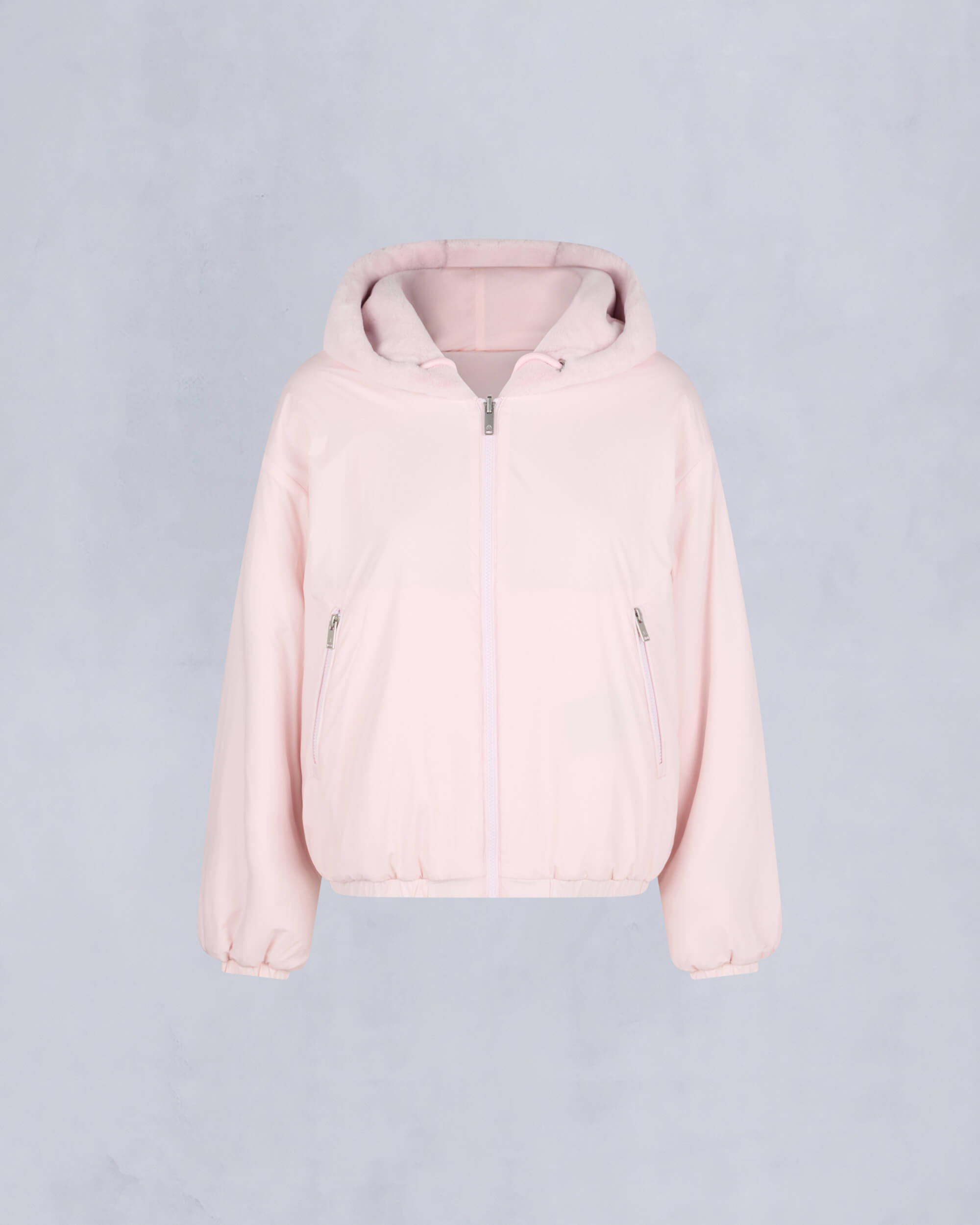 Moose Knuckles Womens Eaton Reversible Bunny Heaven / heaven M34LS652 Detail7