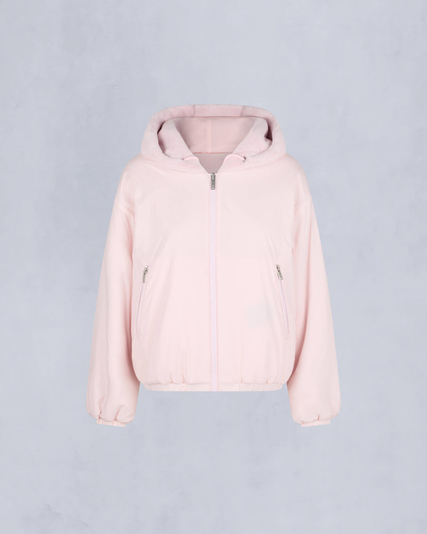 Moose Knuckles Womens Eaton Reversible Bunny Heaven / heaven M34LS652 Detail7